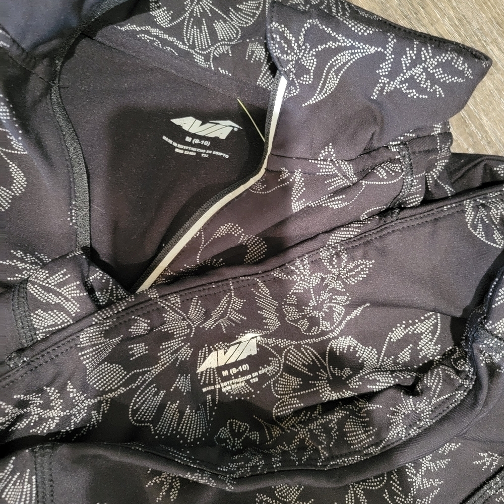 AVIA Floral Patterned Jacket and Pants Set - Picture 7 of 9